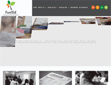 Tablet Screenshot of fueledschools.org